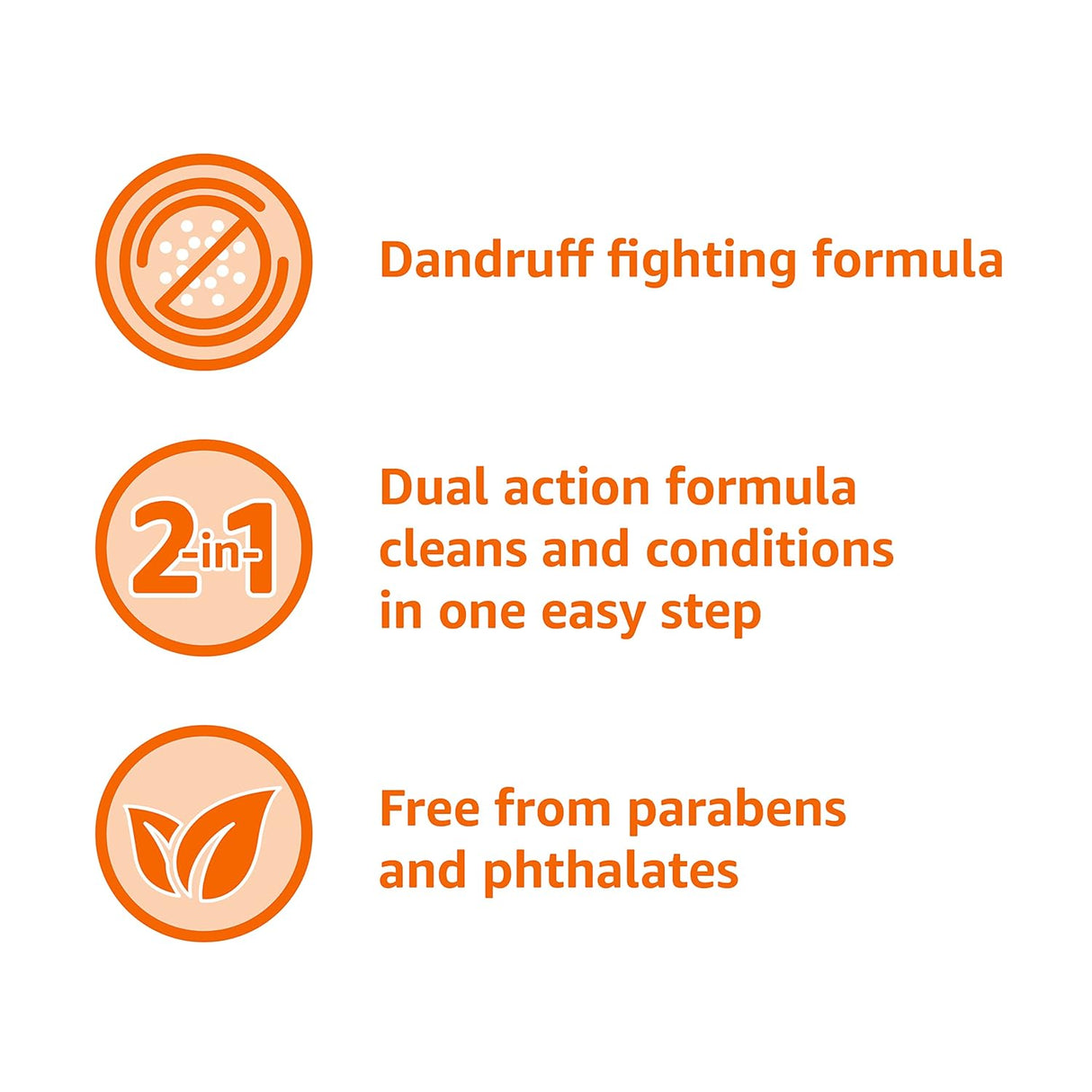 Champú y acondicionador 2 en 1 suave Amazon Basics