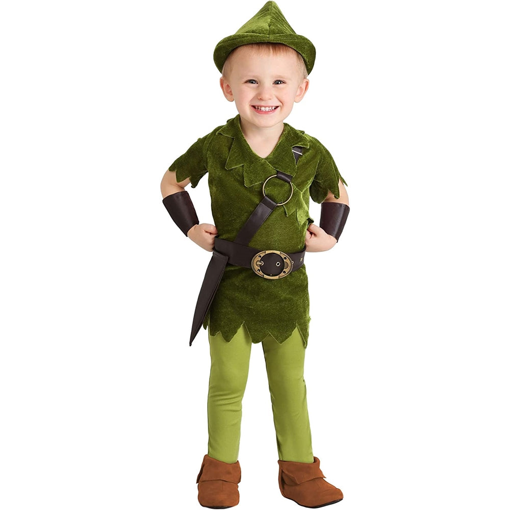 Disfraz de Peter Pan con sombrero talla 2T