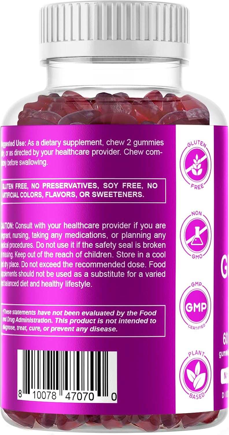 Vitamatic Gominolas de Biotina 10,000 mcg para cabello piel uñas