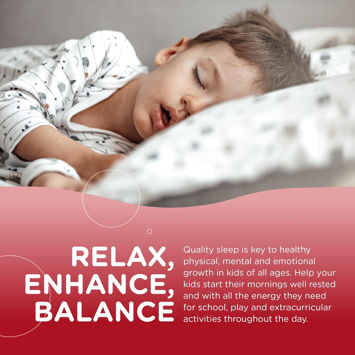 Suplemento Gomitas de melatonina para el sueño, Kosher 60un