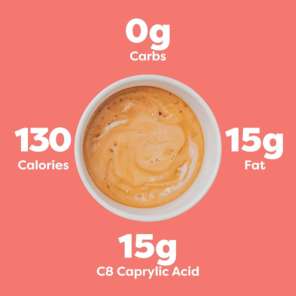 Suplementos Alimenticios de Aceite puro C8 MCT de 32 oz