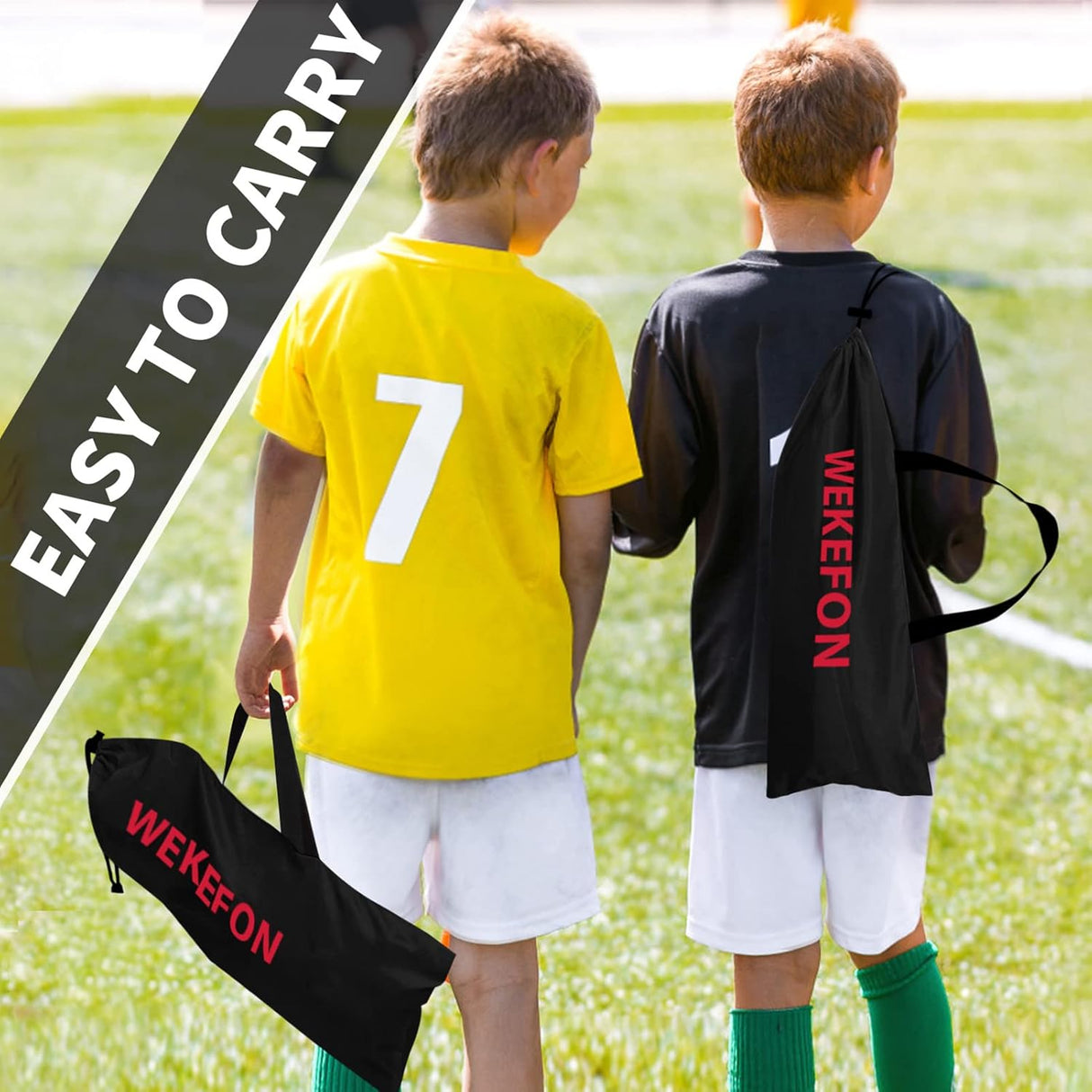 Porteria portatil desarmable para juegos en el patio