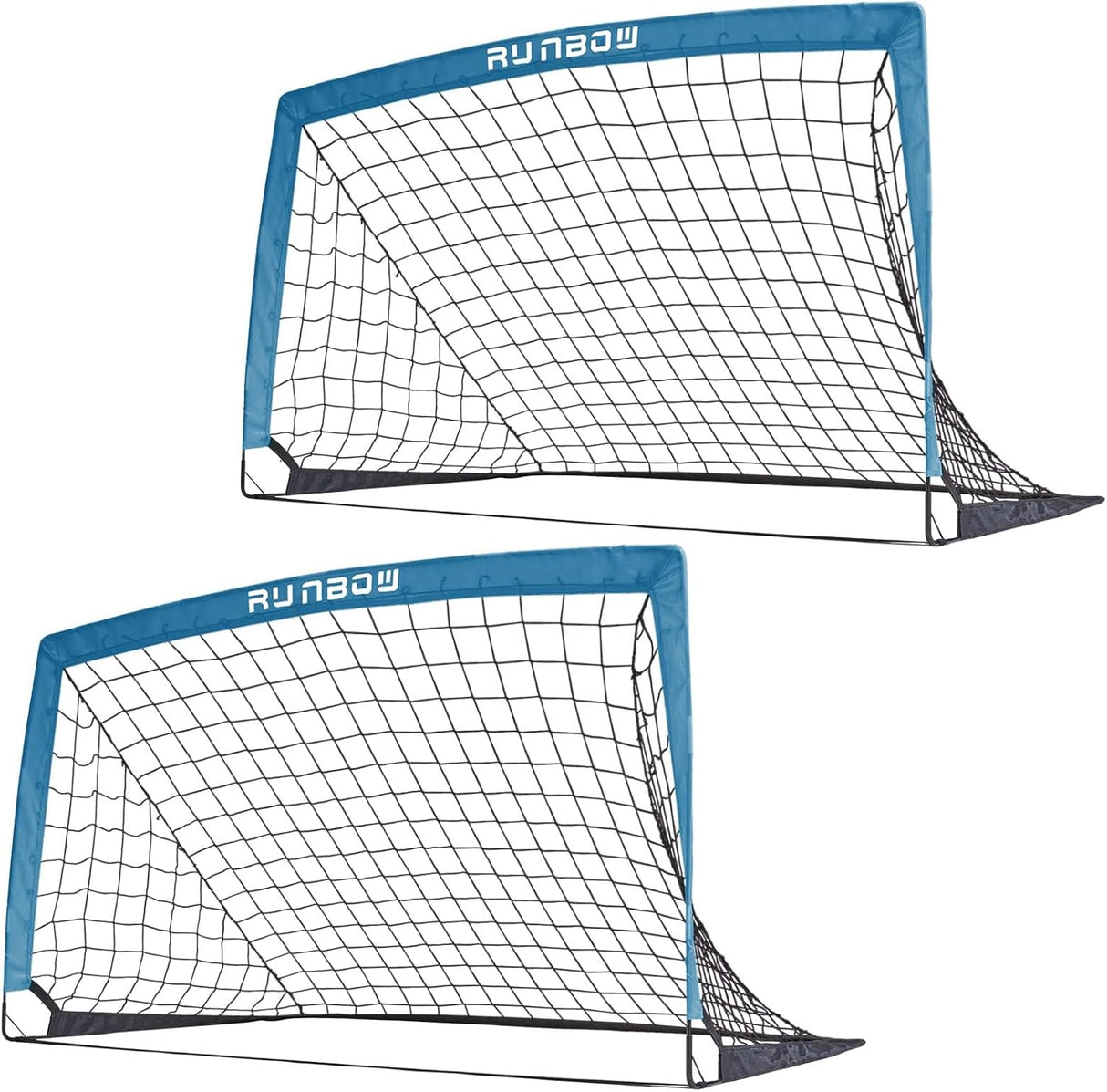 Porteria portatil facil de trasladar para juegos en campo