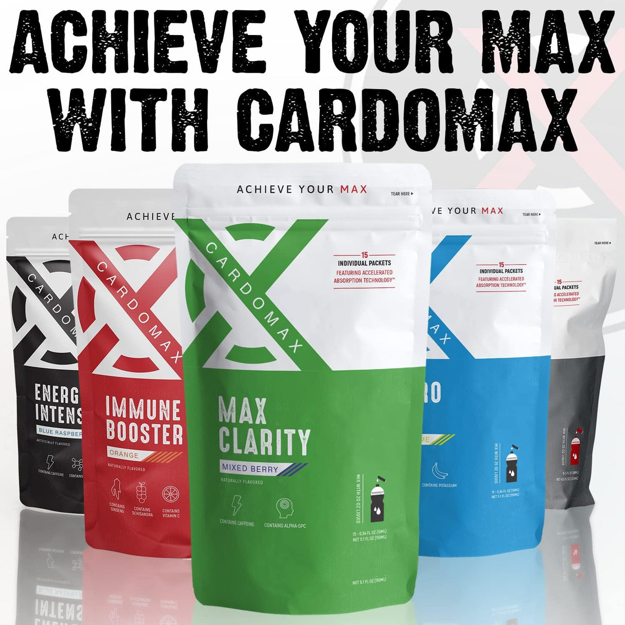 Suplemento Nootrópico Líquido para Memoria y Enfoque 15 Sticks