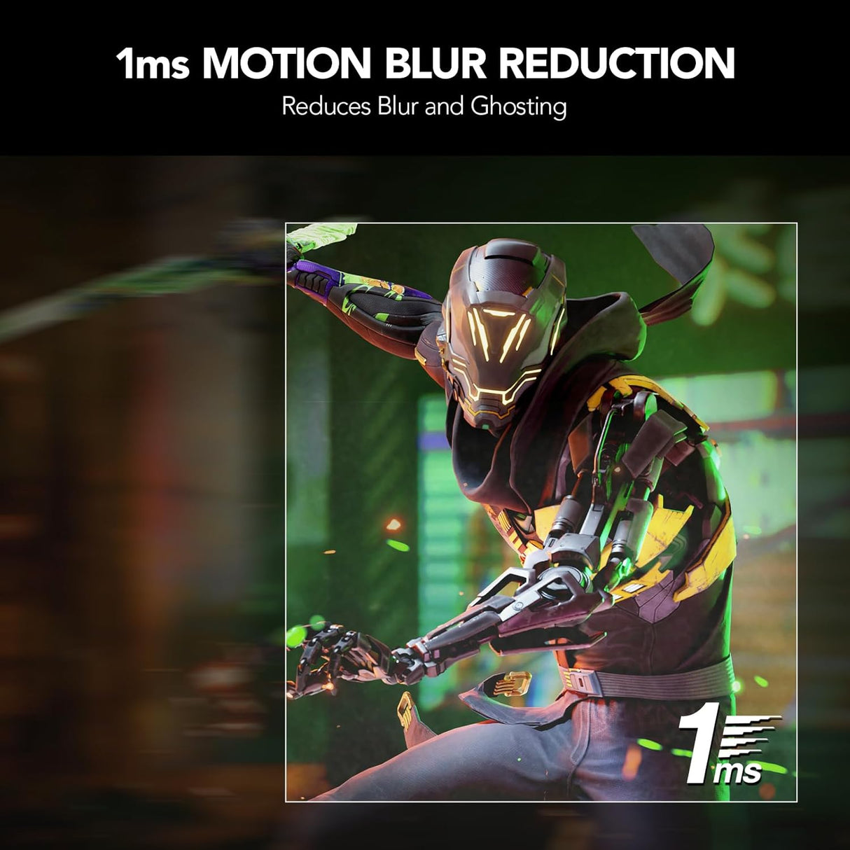 Monitor KOORUI 27 QHD 2560P 144Hz Curvo, Ajustable, 1ms