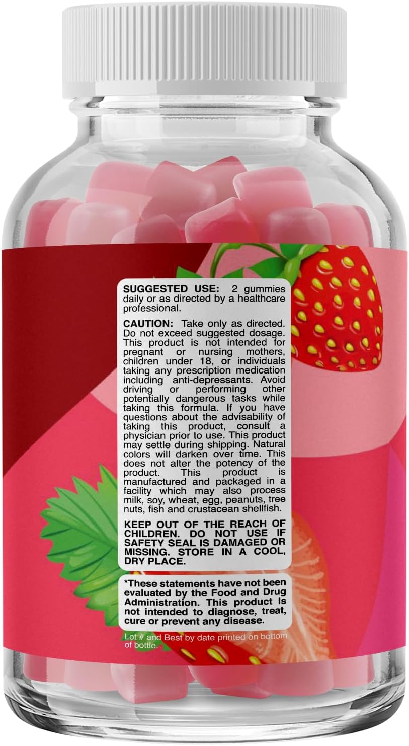 Suplemento de sueño profundo con vitaminas 5 mg gomitas