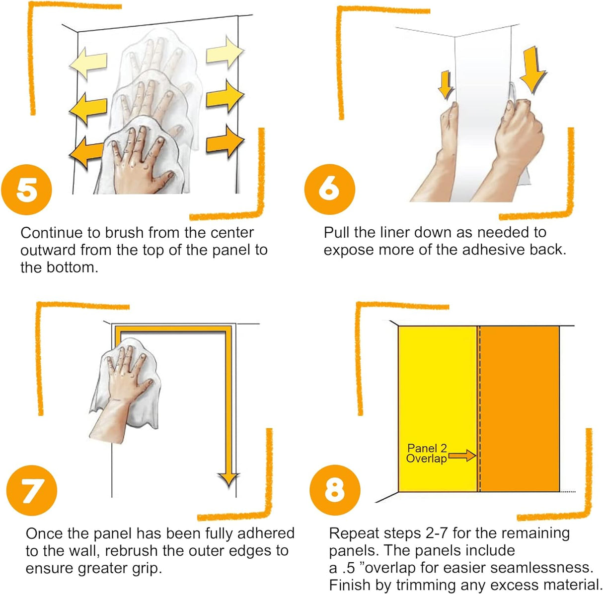 mural de pared, flores silvestres en primavera