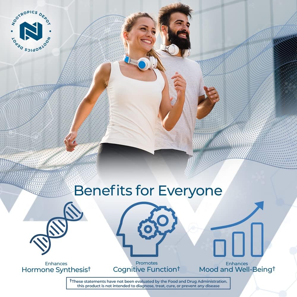 Tabletas de Pregnenolona 5mg Nootropics Depot | 120 Contenido