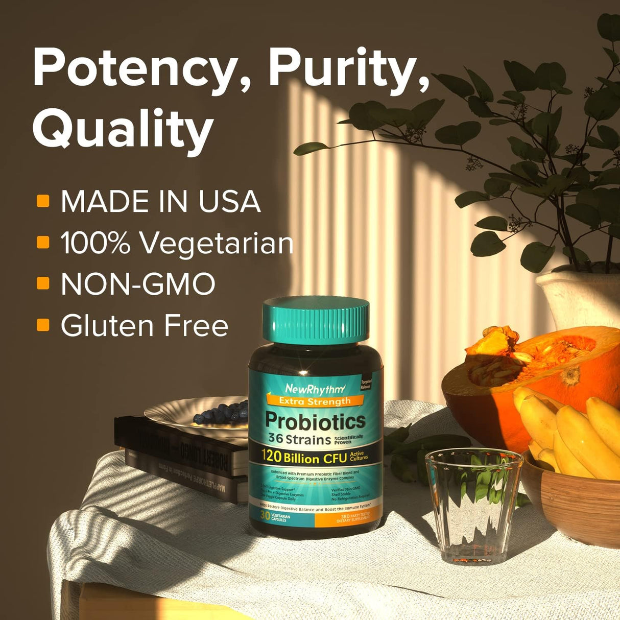 Probióticos 3 en 1 con Prebióticos y Enzimas