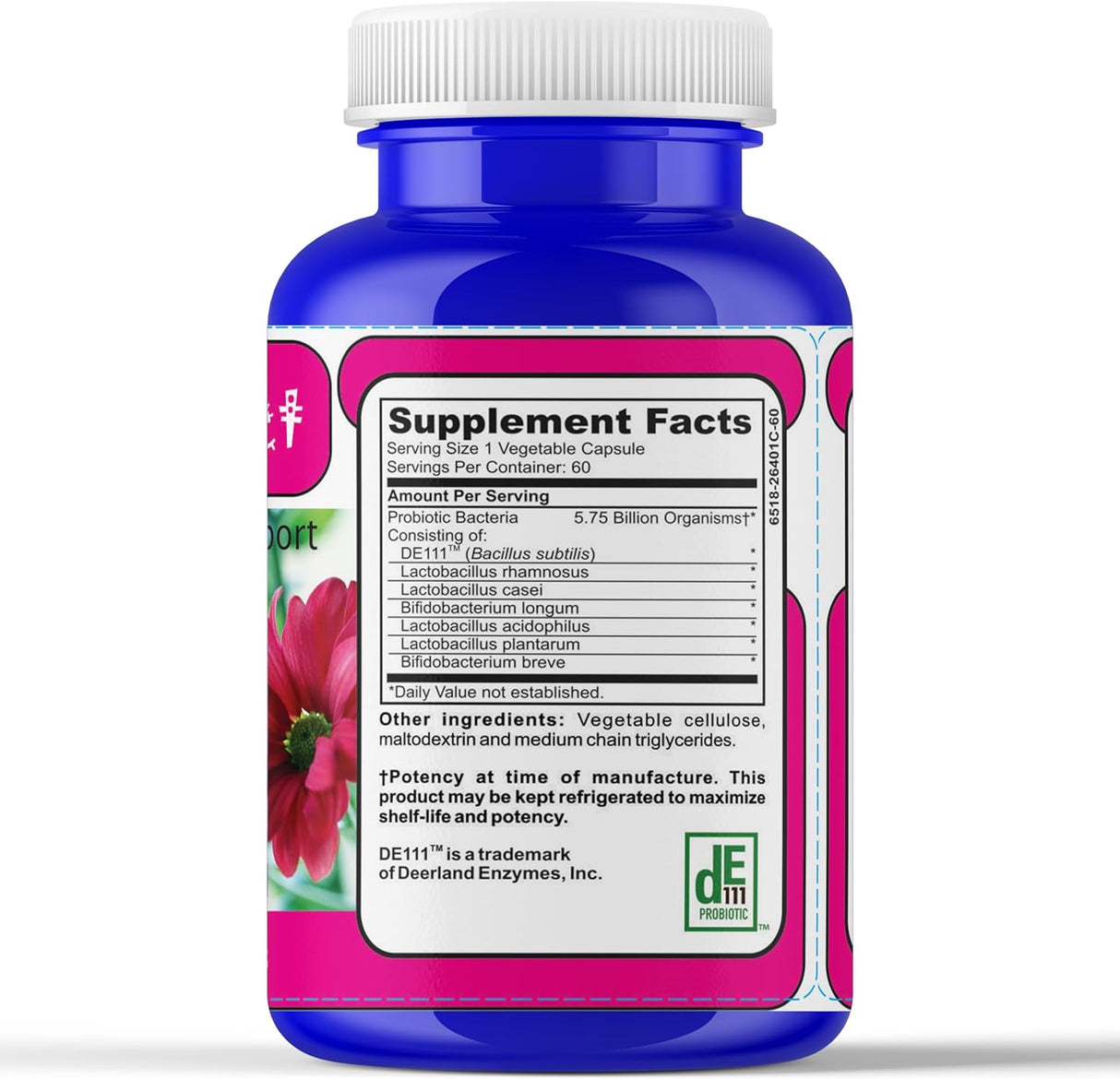 Suplemento Cuidado de olor femenino 60 píldoras