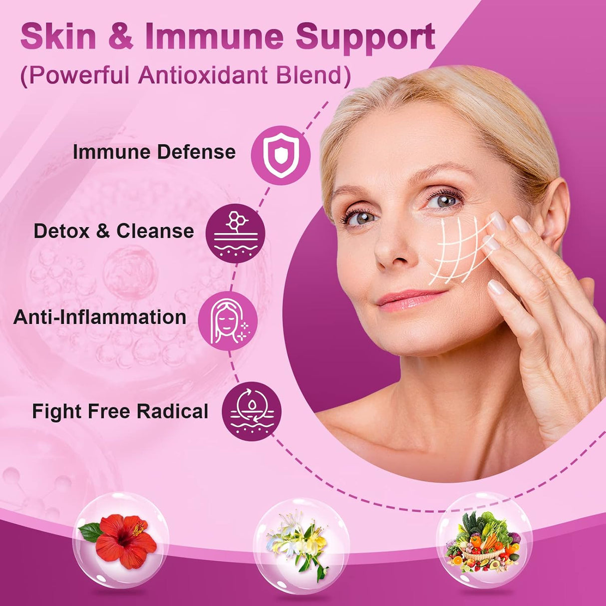 Suplementos Probióticos para mujeres salud digestiva 100 mil