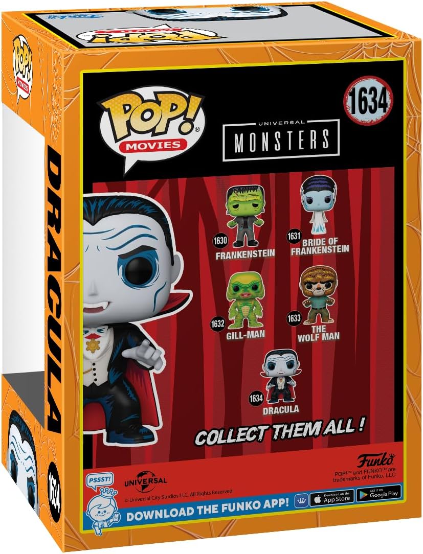 Funko Pop! Películas: Monstruos Universales - Drácula