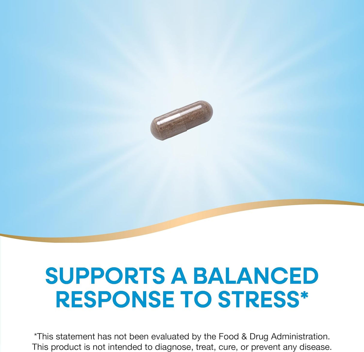 Suplemento Nature's Ashwagandha 500 mg por porción 60 caps