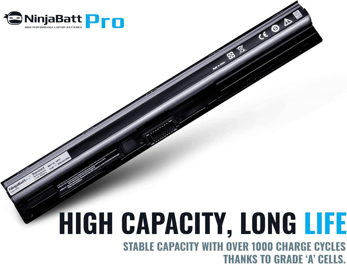 Batería Pro M5Y1K para Dell Inspiron 14 15 17 5000 3000