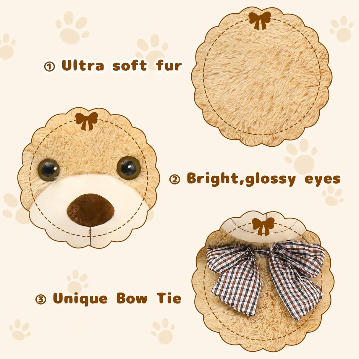 Gran Oso de Peluche 4 Pies MaoGoLan - Animal de Peluche Grande