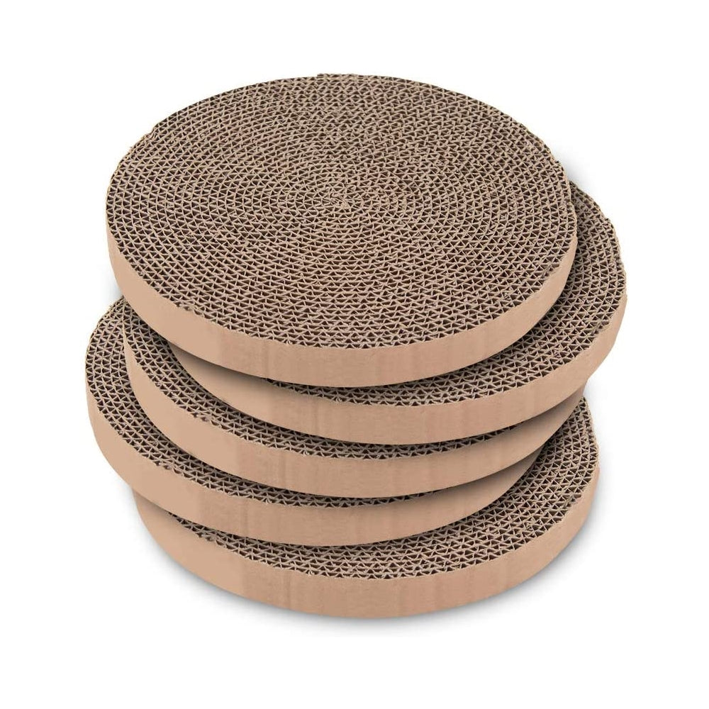 Alfombrilla para rascar para gato 5 unidades