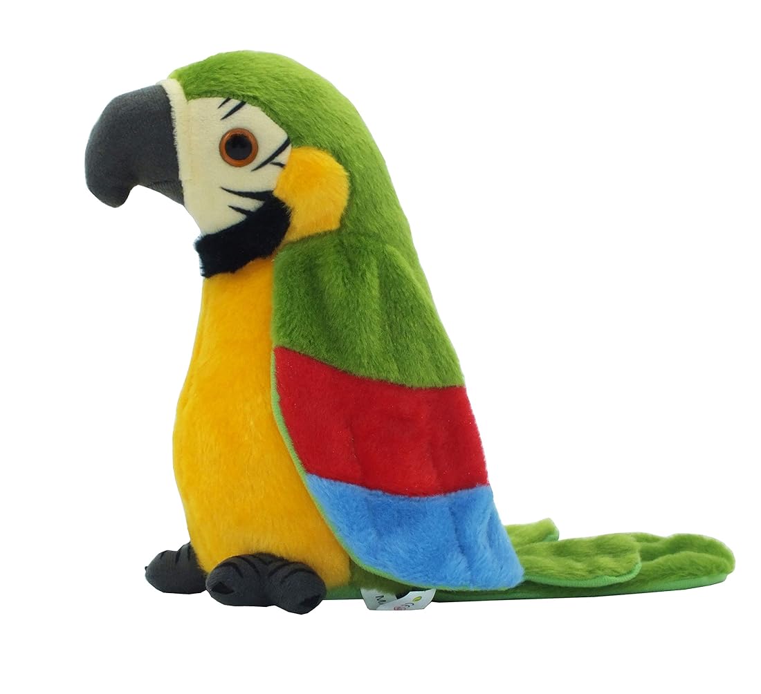 Talking Parrot, repite lo que dices Peluche Animal