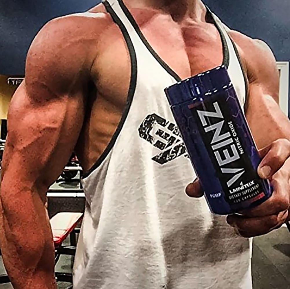 Suplementos Nitric Oxide Booster L-Arginine 120 Capsules