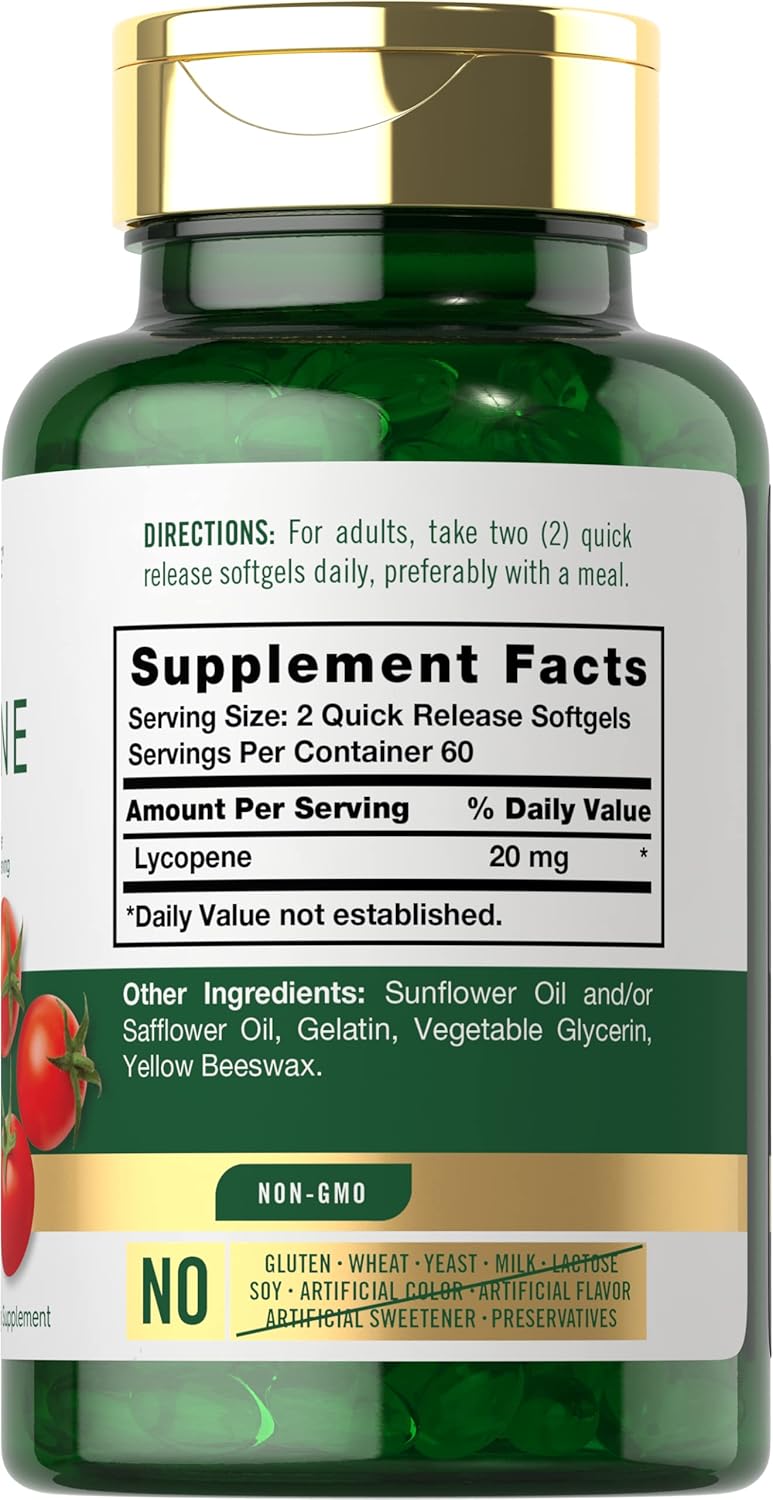 Suplemento Vitamina A + carotenoides licopeno y astaxantina