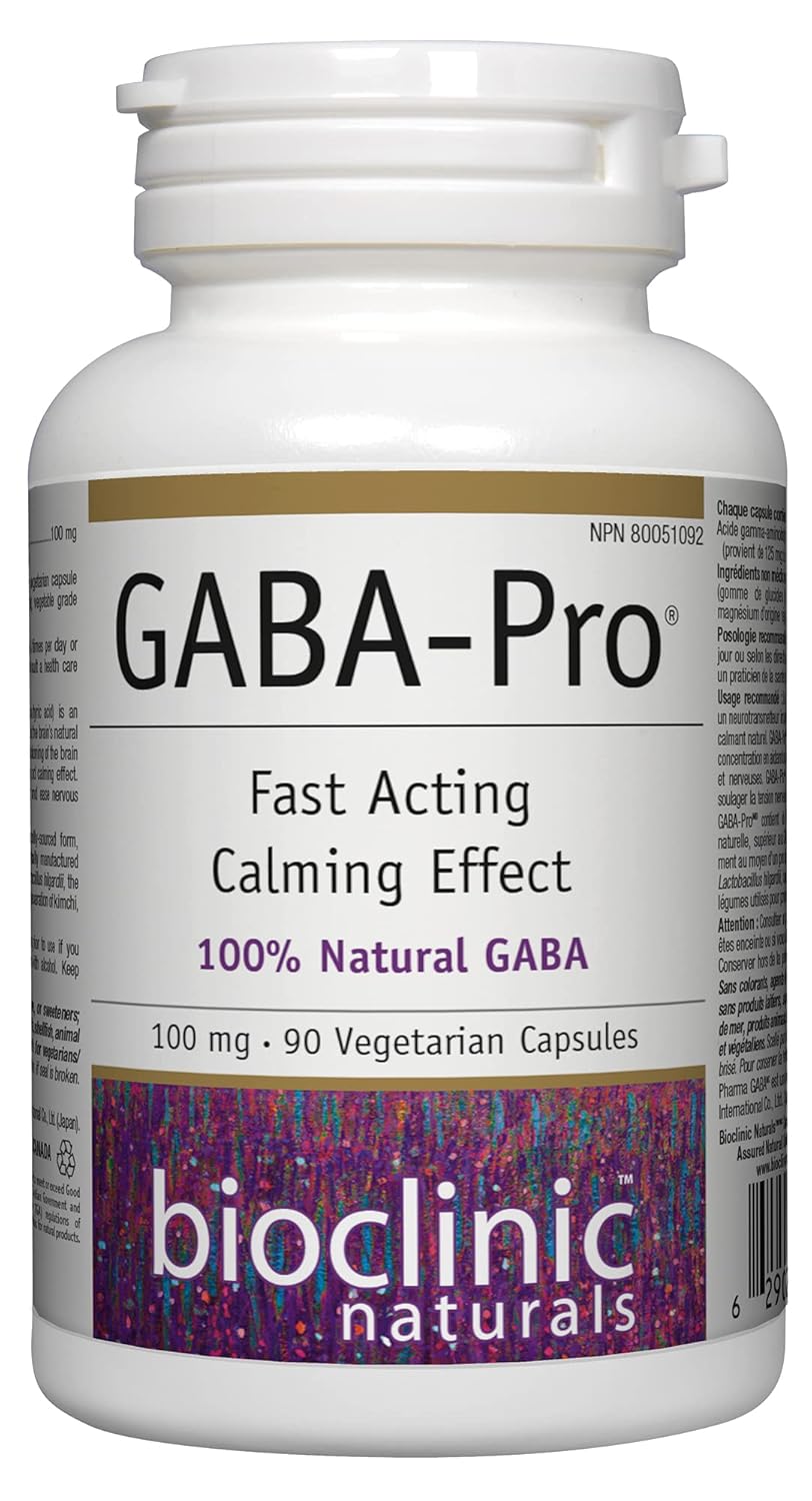 Suplemento GABA Pro Natural 90 VegiCaps
