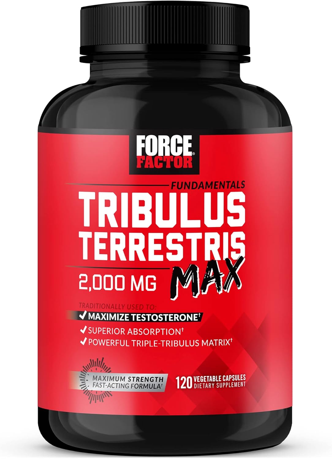 Suplemento Tribulus Terrestris Max refuerzo de testosterona