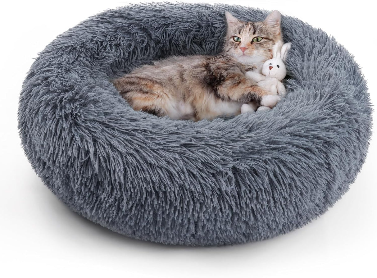 Cama para gatos Rabbitgoo, suave, lavable, tamaño mediano