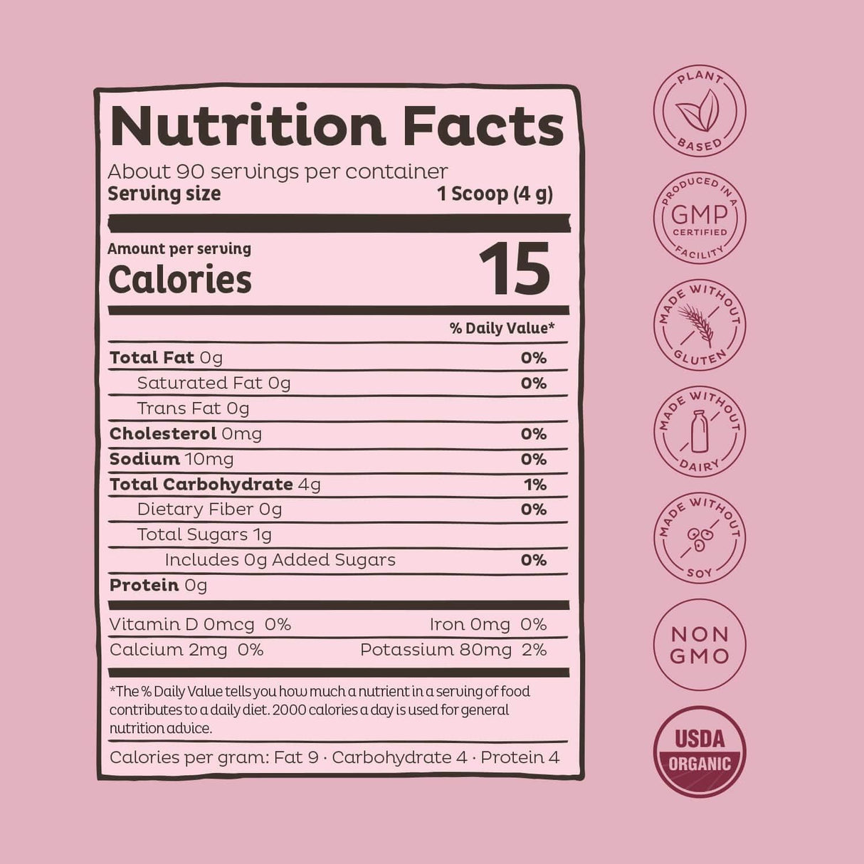 Suplementos Betabel orgánico Polvo de betabel natural