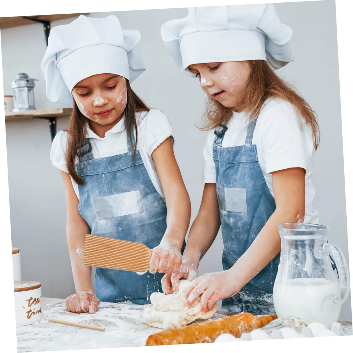 Juego de Moldes de Pasta, Rodillo de Gnocchi, Tabla de Cocina