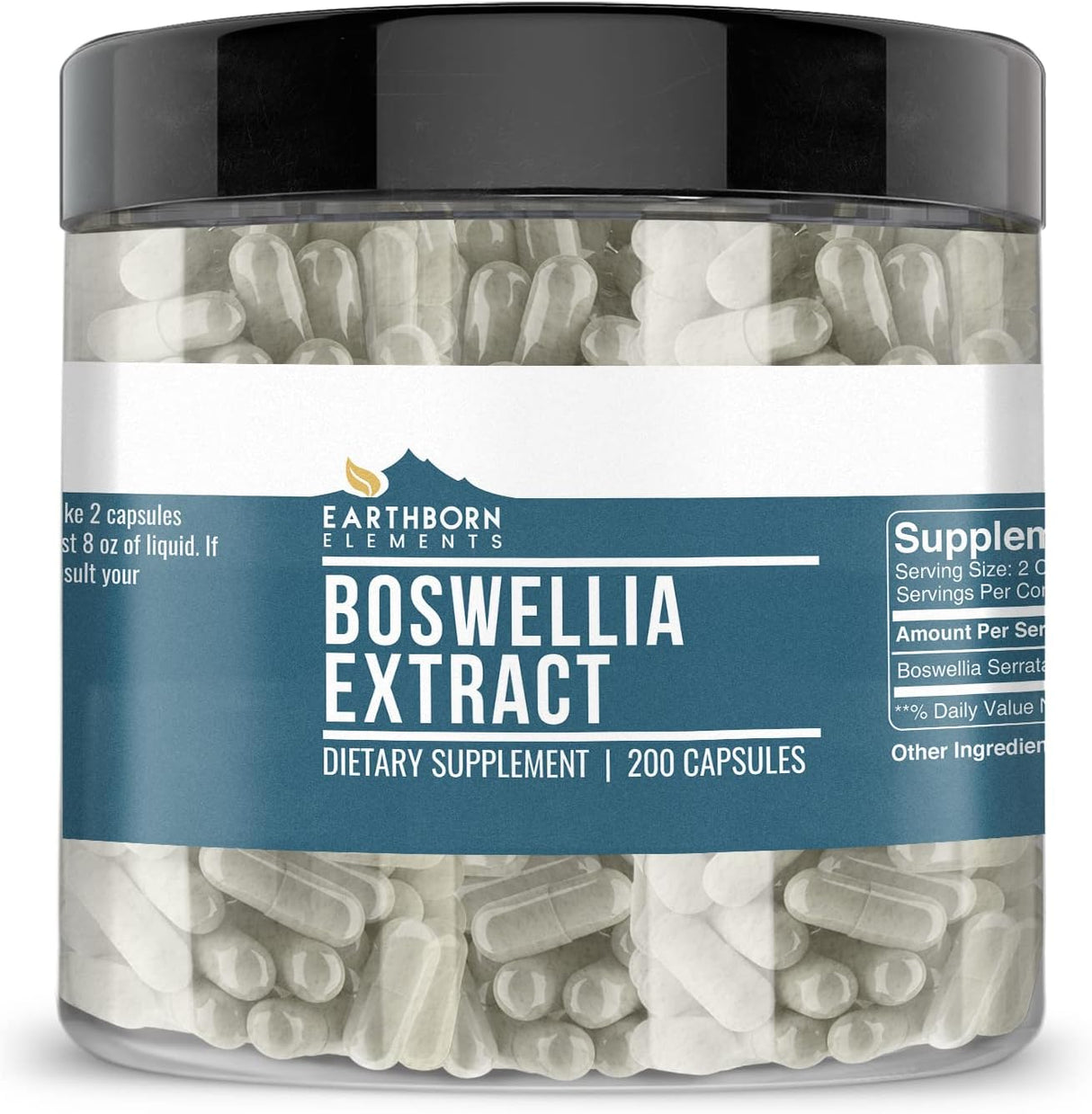 Extracto de Boswellia Serrata, Puro y Sin Aditivos, 200 Cápsulas