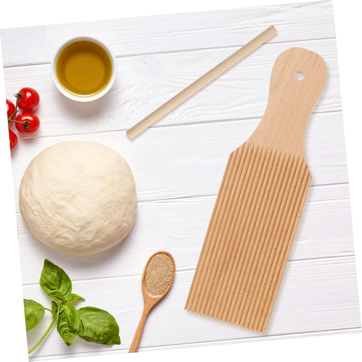 Juego de Moldes de Pasta, Rodillo de Gnocchi, Tabla de Cocina