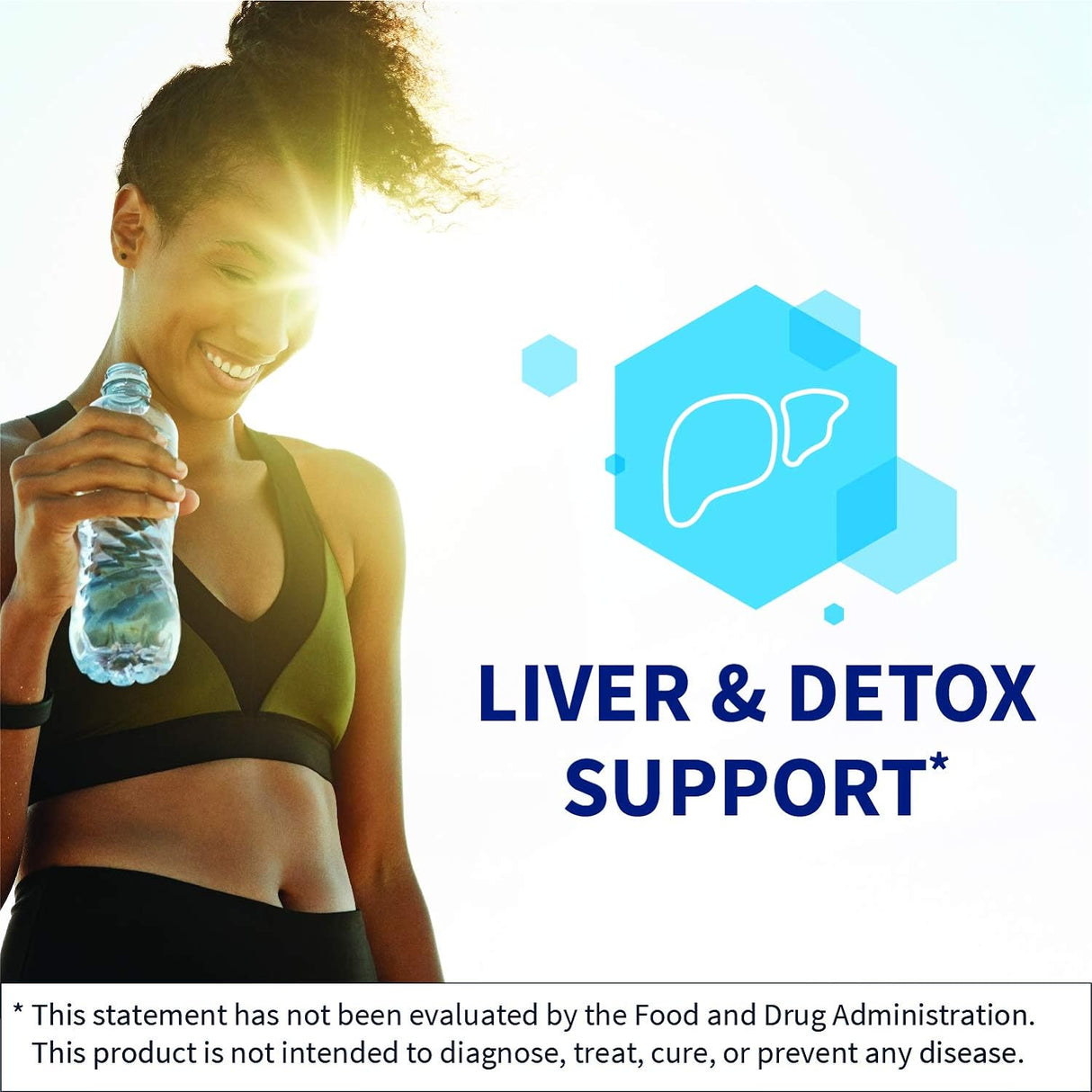 Suplemento Complejo de apoyo hepático con cardo mariano NAC