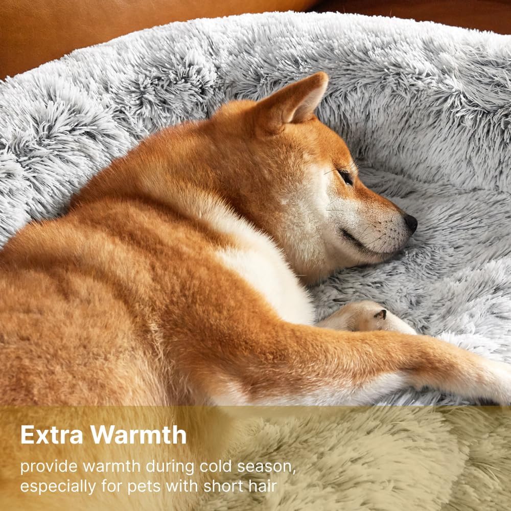 Cama para Perro Codi - Antiestrés, Lavable, 41x37x6 pulgadas