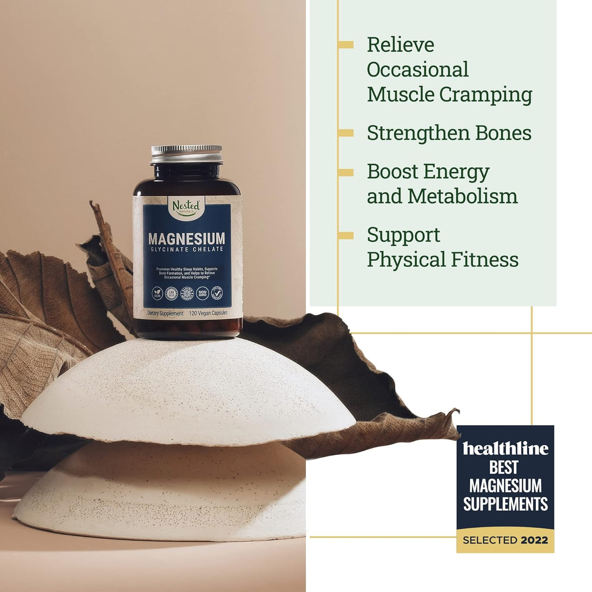 Suplementos Alimenticios de quelato de glicinato de magnesio