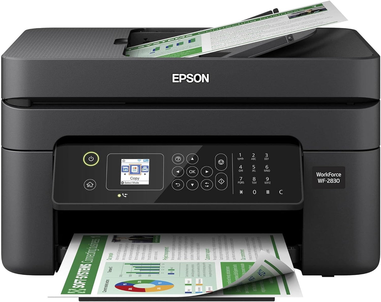 Impresora multifuncional Epson WF-2930, escanea, copia, fax