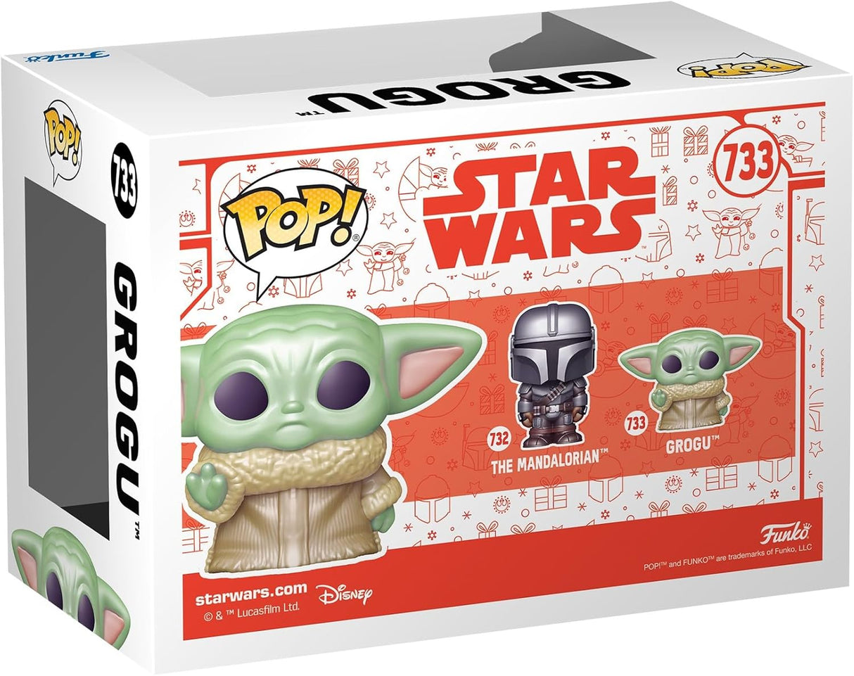 Funko Pop! Star Wars: Holiday - Grogu con gorro navideño