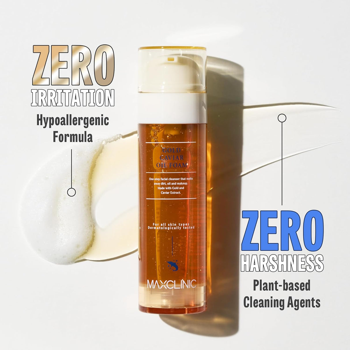 Aceite Limpiador y Espumoso Hidratante para Piel Seca