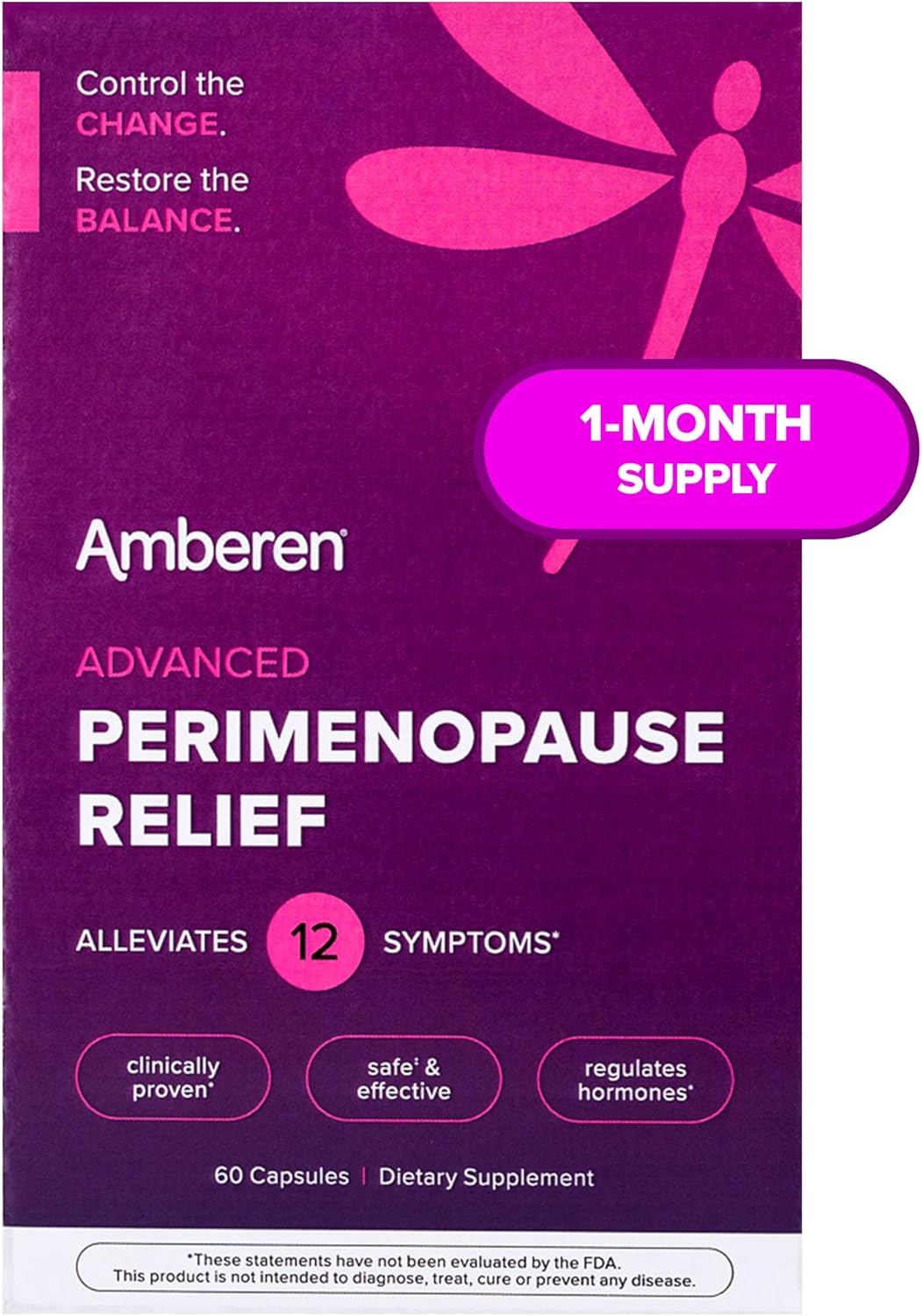 Amberen Perimenopausia Suplemento MultiSíntomas 60C