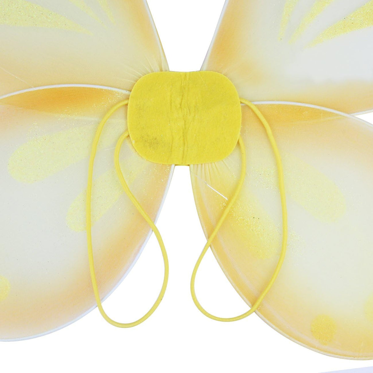 Disfraces de Alas de hada de mariposa amarillo talla únnica