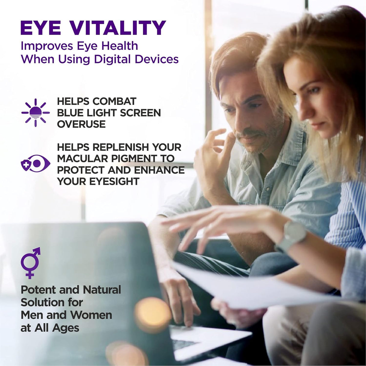 Suplementos Alimenticios de vitaminas para los ojos