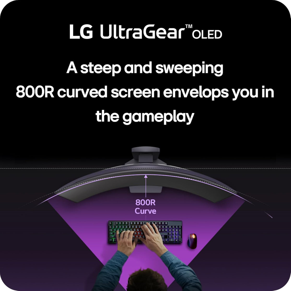 Monitor Gaming Curvo 34 LG Ultragear WQHD 240Hz 34GS95QE