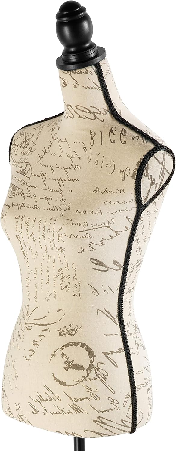 Maniquí Femenino con Base Tripode, Altura Ajustable, Modelo X