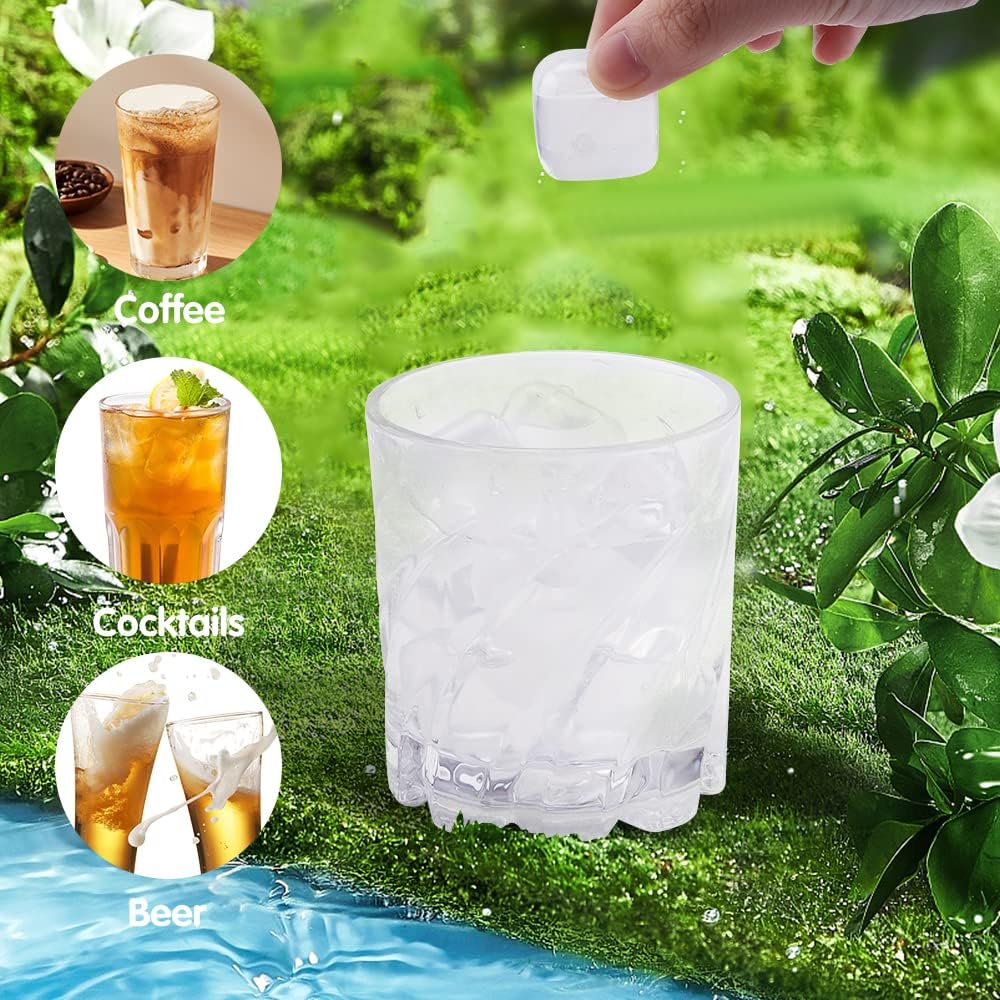 Cubos de Hielo Reutilizables, Plásticos, No Diluyentes