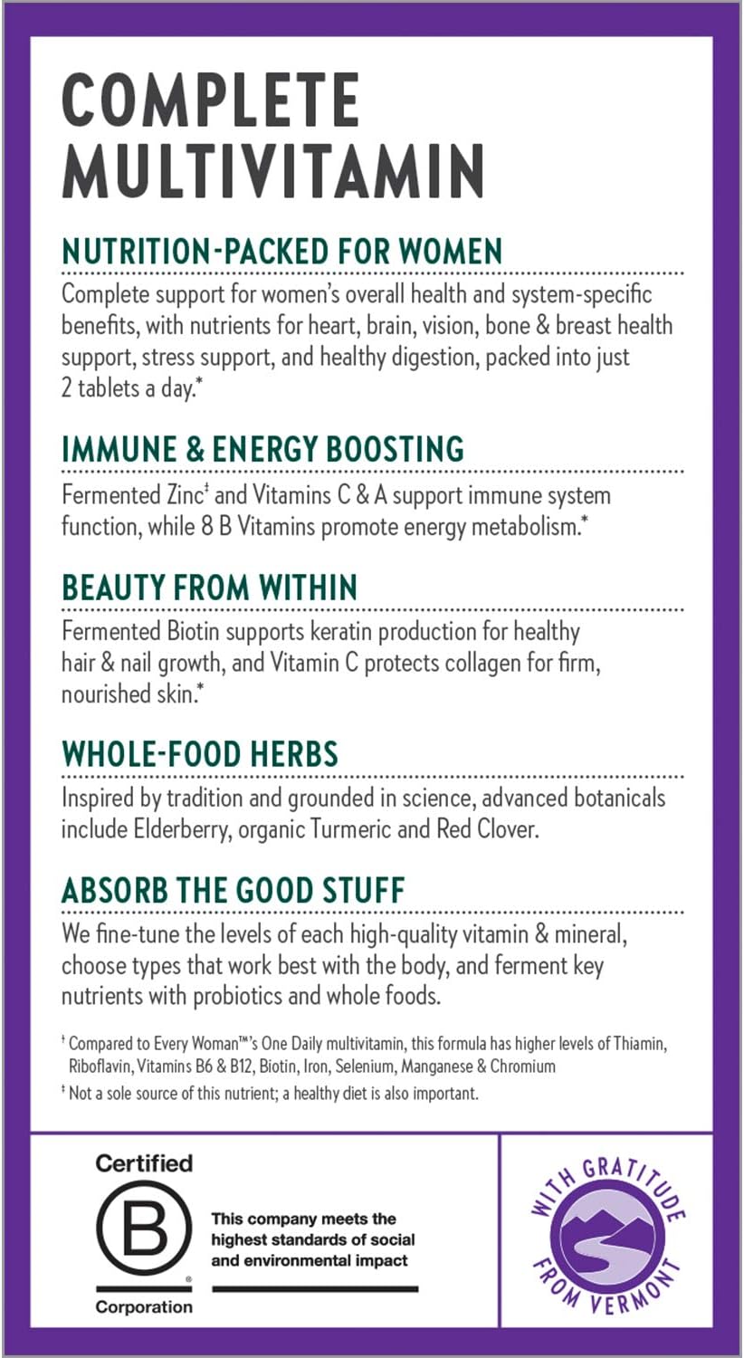 MULTIVITAMINA AVANZADA PARA MUJERES