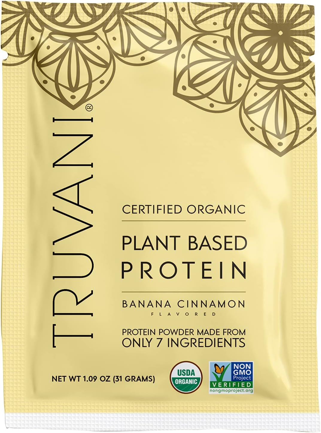 Proteína Vegana de Guisante Truvani | 20g Orgánica | Sin Gluten