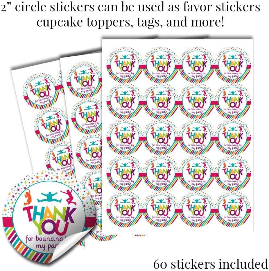 Kit de Pegatinas para Fiesta de Cumpleaños Salta y Juega