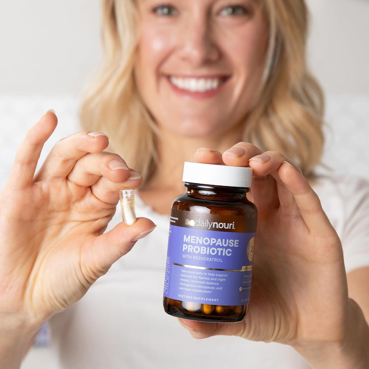 Nouri Menopausia Probiótico con Resveratrol 30 días