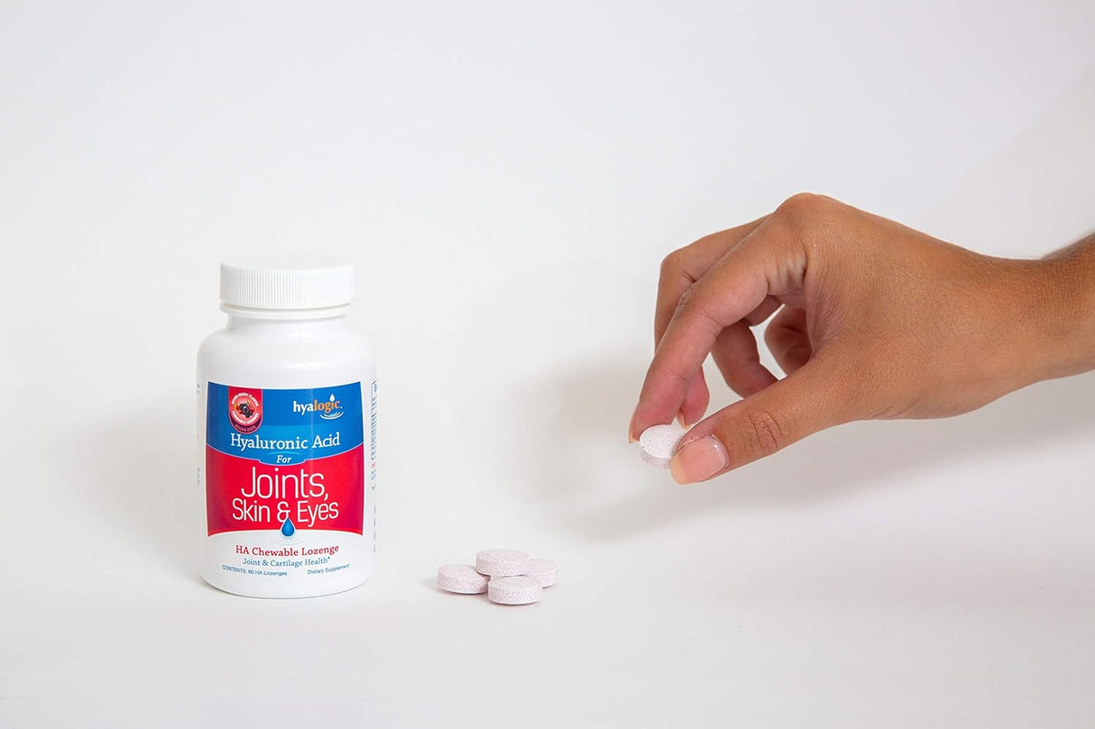 Hyalogic Masticables de ácido hialurónico con sabor a bayas