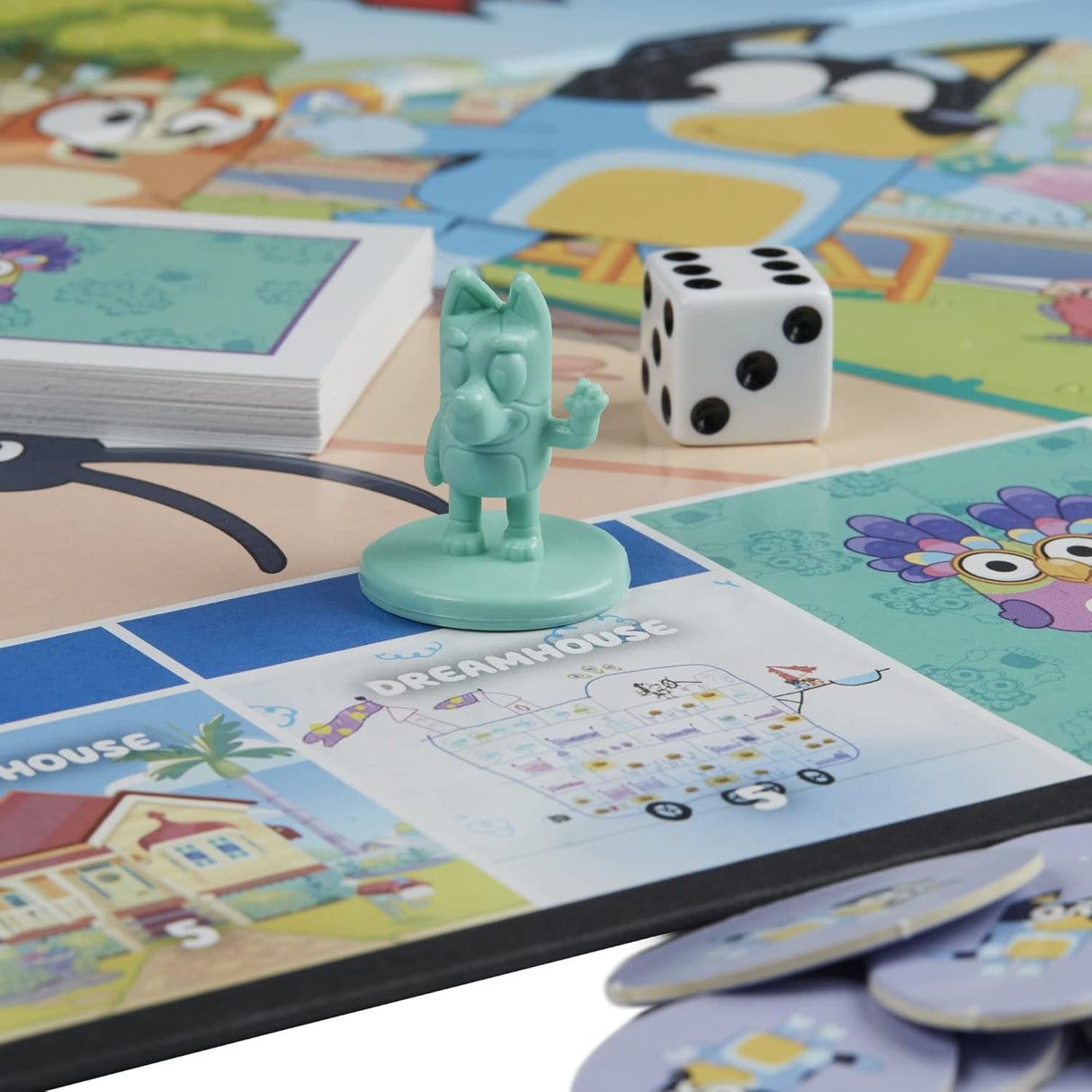 Monopoly Junior: Edición Bluey, Hasbro, Juego para Niños 5+