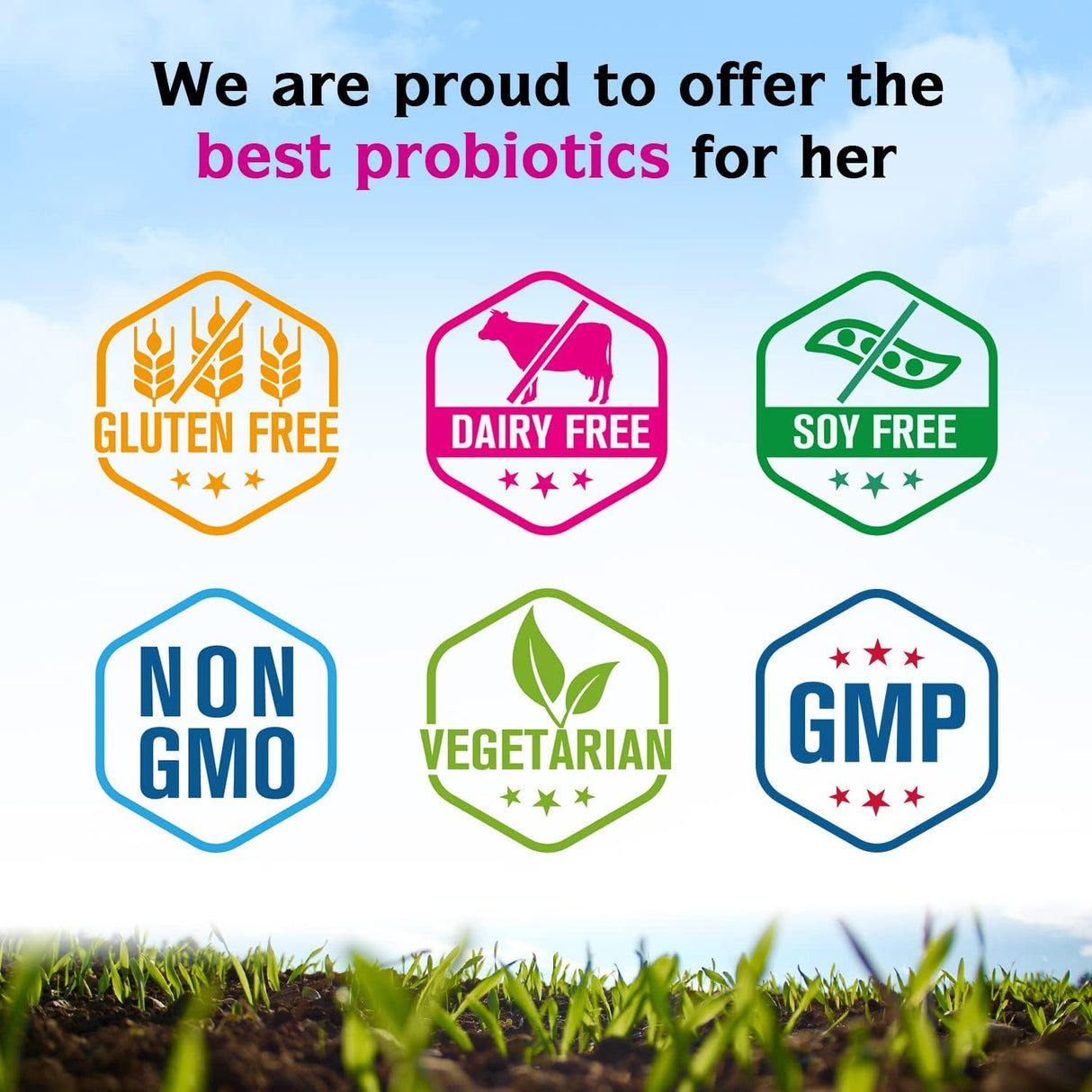 Probióticos para Mujeres con 32 Cepas y Arándano