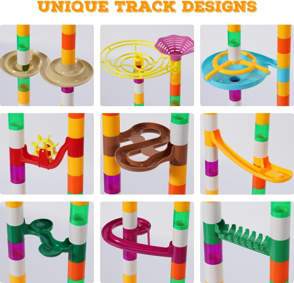 Juego de Canicas, Juguete Educativo, 166 Piezas, STEM